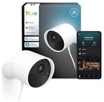 Philips Hue Secure kabelgebundene Kamera 2K-Videoaufl&ouml;sung wei&szlig;