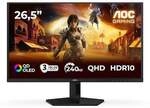 AOC Q27G41ZDF 26.5 Zoll QHD QD-OLED Gaming Monitor 240 Hz 16:9 DP/HDMI 0,03ms