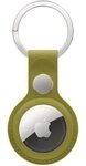 Apple AirTag FineWoven Key Ring Chartreuse