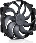 Noctua NF-A14x25r G2 PWM chromax.black 140 mm PWM Geh&auml;usel&uuml;fter