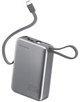 4smarts Powerbank Pocket Dual Cord 20000mAh 22.5W, spacegrau