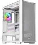 THERMALTAKE S380 TG ARGB Midi Tower ATX Geh&auml;use snow