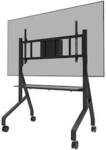 Neomounts FL50-575BL1 mobiler Bodenst&auml;nder f&uuml;r 65-110" Bildschirme - Schwarz