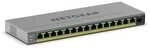 NETGEAR GS116EP 16-Port PoE+ Gigabit Ethernet Plus Switch mit PoE+ (180W) und 1 SFP