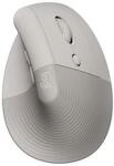 Logitech Lift Vertical Sand (Rechtsh&auml;ndig) Ergonomische Maus, kabellos,...