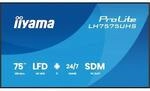 iiyama ProLite LH7575UHS-B2AG 190,5cm (75") 4K UHD Signage Monitor DP/HDMI/RJ45