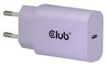 Club 3D USB-C PD3.0 Ladeger&auml;t 30 Watt 2 St&uuml;ck lila