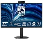 Philips 27B2U3601H 27 Zoll QHD IPS Office Monitor 16:9 120 Hz DP/HDMI/USB-C PD90W/LAN