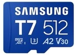 Samsung T7 microSDXC Speicherkarte 512GB (170 MB/s, Class 10, V30, U3)