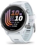 Garmin Forerunner&reg; 170 Steinweiss/Pudergrau mit Schnellwechsel-Silikon-Armband 20 mm