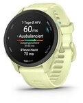 Garmin Forerunner&reg; 70 Zitrone/Schwarz mit Schnellwechsel-Silikon-Armband 20 mm