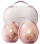 Momcozy Air 1 Mobile Milchpumpe, Doppel, mit Akku, Aufbewahrungsbox/Ladecase