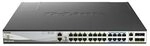 D-Link DMS-3130-30PS/E 30-Port Layer 3 Stackable Multi-Gigabit Managed PoE Switch