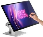 Alogic CLARITY 32C6KPDTF Touch 32 UHD 6K Monitor 95W PD mit Stand