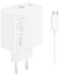 Lenovo Dual USB-C 65W GaN-Ladeger&auml;t/ Netzteil Wei&szlig; inkl. USB-C Kabel (1,5m)