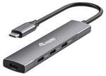 EQUIP 128963 USB-C-zu-4-Port-USB-3.2 Gen 1-Hubs