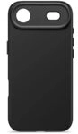 Decoded AntiMicrobial Silicone Backcover iPhone 17 Air Phantom Black