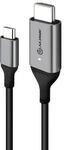 ALOGIC USB-C-Kabel (m&auml;nnlich) auf HDMI (m&auml;nnlich) 2m grau