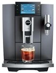 JURA E10 Onyx Grey (EA) Kaffeevollautomat 15743 3,5"-Display Mahlwerk P.A.G.2+