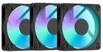 Fractal Design Dynamic 3 RGB 120mm Geh&auml;usel&uuml;fter schwarz 3er Pack