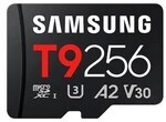 Samsung T9 microSDXC Speicherkarte 256GB (200 MB/s, Class 10, A2, V30, U3)