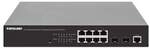 Intellinet 8-Port Gigabit Ethernet PoE+ Web-Managed Switch mit 2 SFP-Ports