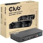 Club 3D HDMI KVM Switch f&uuml;r Dual HDMI 4K60Hz