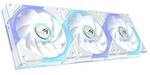 ASUS ROG Eurux GR120 ARGB Reverse Fan White Edition, 120mm, Triple-Pack