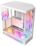 NZXT H6 RGB+ 2026 Mid-Tower Airflow Gaming Geh&auml;use Wei&szlig; Glasfenster