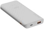 Xtorm Go2 Series Powerbank 10.000 mAh 20W 1x USB-C/ 1x USB-A ice wei&szlig;