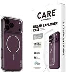 CARE by PanzerGlass Urban Explorer Case Transparent m. Wei&szlig; MagSafe iPhone 17/18 Pro