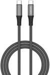 4smarts USB-C auf USB-C Kabel PremiumCord 100W 1,5m schwarz 456266