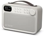 Pure Bloom Radio mit Bluetooth DAB+/UKW IPX5 portabel, mit Akku, sand