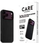CARE by PanzerGlass Solo Vegan Leather Case Schwarz m. MagSafe iPhone 18/17 Pro Max