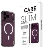CARE by PanzerGlass SL1M Case Transparent m. Wei&szlig; MagSafe iPhone 18/17 Pro Max