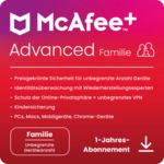 McAfee Plus Advanced - Family | Download & Produktschl&uuml;ssel