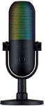 Razer Seiren V3 Chroma 32-Bit DSP Gaming-Mikrofon Schwarz &ndash; KI-Audio, Chroma RGB,