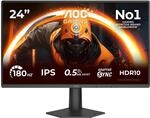 AOC Gaming 24G50F 23.8 Zoll FullHD IPS 180Hz Monitor