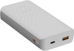 Xtorm Go2 Series Powerbank 20.000 mAh 20W 1x USB-C/ 1x USB-A ice wei&szlig;