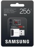 Samsung T9 microSDXC Speicherkarte 256GB (200 MB/s, Class 10, A2, V30, U3) mit...