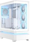 ASUS PRIME AP304 TG ARGB ATX White Edition Gaming Geh&auml;use