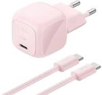 BoostCharge 30W USB PD Ladeger&auml;t mit PPS, inkl. 2m USB-C / USB-C Kabel, indigo