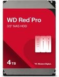 WD Red Pro WD4006FFBX NAS HDD - 4 TB 7200 rpm 256 MB 3,5 Zoll SATA 6 Gbit/s CMR