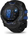 Garmin Instinct&reg; 3 &ndash; 50 mm, AMOLED Schwarz mit Silikon-Wechselarmband 26 mm Bolt