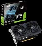 ASUS DUAL GeForce RTX 3050 OC V2 DUAL-RTX3050-O8G-V2 8GB GDDR6 Grafikkarte