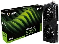 PALIT GeForce RTX 5050 Dual 8GB GDDR6 Grafikkarte HDMI/DP