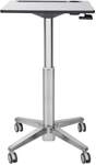 Ergotron LearnFit mobiler Steh-Sitz Tisch mit 40,0cm H&ouml;henverstellung 88-129cm