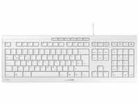 Cherry Stream Tastatur USB PN Layout weiß-grau JK-8500PN-0