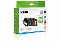 KMP Tintenpatronen Multipack ersetzt HP 950XL + 951XL (C2P43AE) 1722,4050