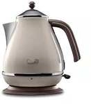 DeLonghi Icona Vintage KBOV2001.BG Wasserkocher Creme-Wei&szlig;
